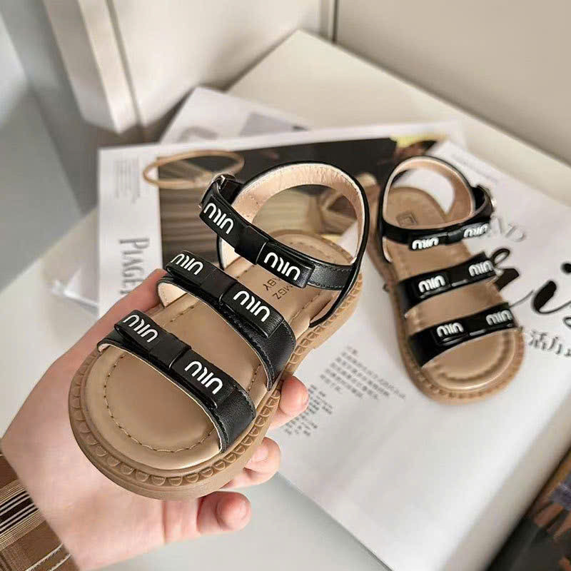 sandal bé gái dép quai hậu cho bé quai chéo nơ xinh xắn êm chân QCCC full hộp trắng cho bé từ 1 tuổi V7926 ( ảnh thật)