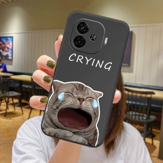 Ốp lưng Vivo iQOO Z9 Turbo - Z9 5G China - in hình mèo chó cute dễ thương cat dog thug life nhựa dẻo TPU bảo vệ