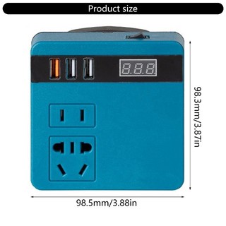 YXA Di Động 120W Điện Áp Thông Minh Bộ Chuyển Đổi Điện Áp Gia Đình Thay Đổi Dụng Cụ Điện