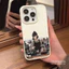 ibumpers Ốp Điện Thoại iPhone Thẩm Mỹ Cofe Cặp Đôi Họa Tiết Cho IPhone 16 15 14 12 13 11 Pro Max IP 7 8 Plus X XS XR Ốp Lưng Ống Hút Lúa Mì Phân Hủy Thân Thiện Với Môi Trường