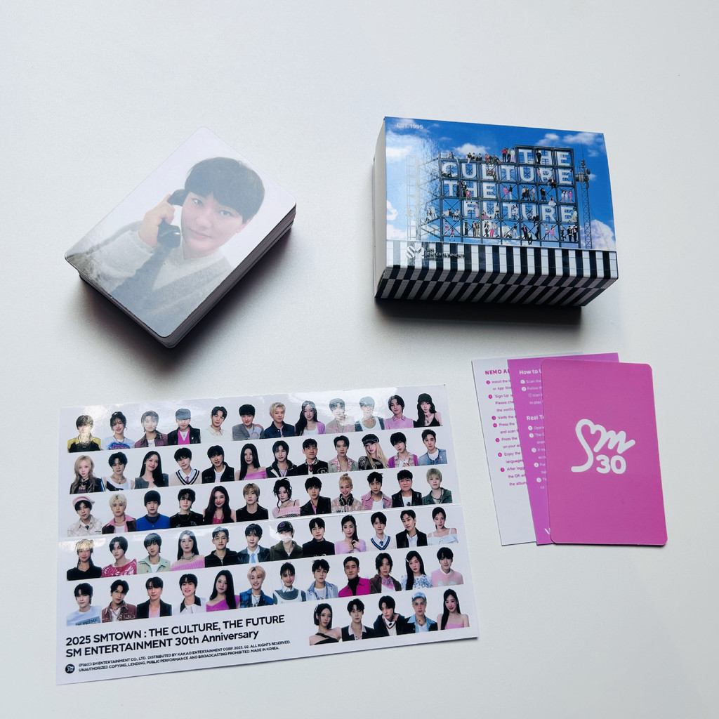 2025 SMTOWN: THE VĂN HÓA, THE FUTURE Album FAMILY Ver / 65 Photoard