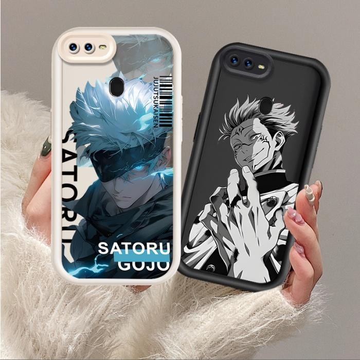 Ốp Lưng Cho OPPO A5S A7 A12 F9 Pro A11k Hoạt Hình Silicon Xu Hướng Mềm Ốp lưng TPU Jujutsu Kaisen Satoru Gojo Anime Dễ Thương Mắt Thiên Thần Chống Sốc Ốp Lưng