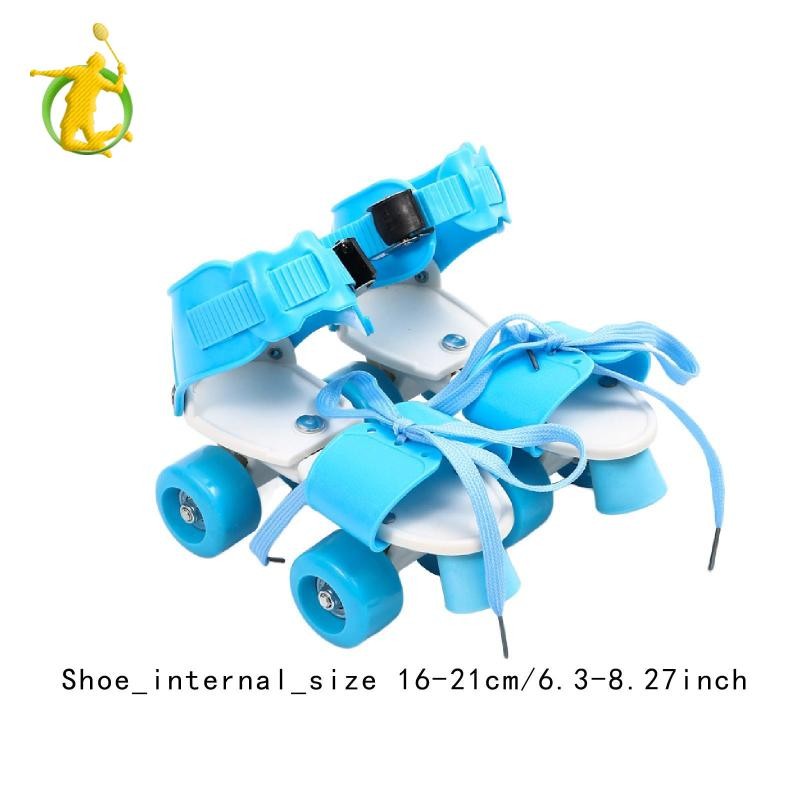 Giày trượt patin có thể điều chỉnh cho trẻ em Hàng đôi 4 bánh Xe Ván trượt Quad nội tuyến cho trẻ em