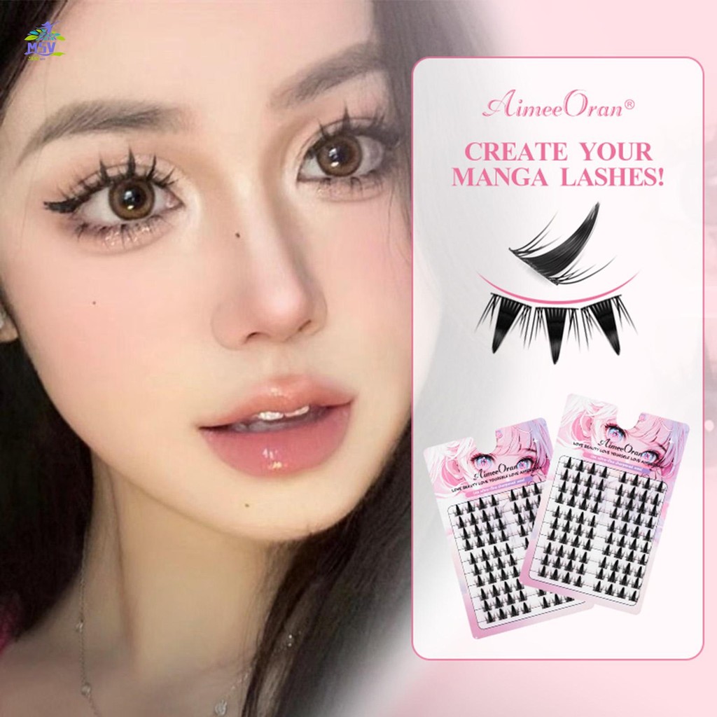 Lông mi giả Wispy dành cho nữ Mô phỏng Lông mi giả ghép