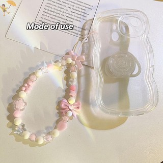 [GOU] Dây buộc điện thoại di động hoạt hình thời trang Dây buộc điện thoại Dây buộc chống thất lạc cho nữ Cô gái Phụ kiện dây điện thoại di động ngọt ngào VN