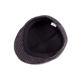 Mũ vịt caro RISEDOT phong cách newsboy ấm áp, phù hợp thu đông