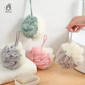 Lưới Mềm Tắm Ren Da Bàn Chải Rửa Mặt Tắm Puff Body Cleaner Tẩy Tế Bào Chết Tẩy Tế Bào Chết Phụ Kiện Tắm Hoa Mới