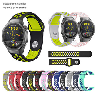 Dây đeo thể thao thoáng khí 20 / 22mm Dây đeo silicon cho Huawei Watch GT6 GT5 GT4 46mm / GT3 SE / GT2 42mm 46mm GT 2 2e Pro