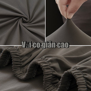 Vỏ ghế sofa, bọc ghế sofa trơn,Vải siêu căng,Chống Trượt Vỏ Bọc Ghế