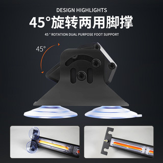 Đèn cảnh báo xe tải COB Lever Light Car Đèn nhấp nháy đa chức năng