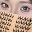 Lông mi giả Snecki Cat - Lông mi giả tự dính - DIY, Dài, Truyện tranh, Hàn Quốc - Dụng cụ trang điểm nữ - Hoa hướng dương Lông mi dày tự nhiên