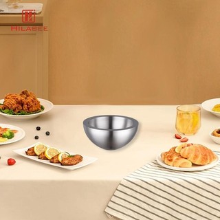 Bát Salad Bát Trộn Inox Hai Lớp Bát Phục Vụ Dung Tích Lớn Cho Rau Củ Cho Bàn Ăn