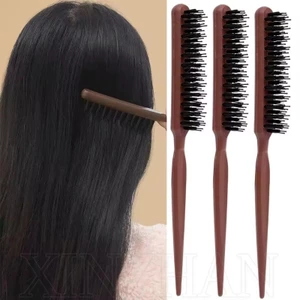 Lược Làm Sạch Da Đầu Chống Tĩnh Điện - Đồ Dùng Du Lịch - Di Động, Đa Năng, Bền Đẹp - Bàn Chải Tóc Massage Đầu - Phụ Kiện Tạo Kiểu Tóc - Lược Ba Hàng Lông