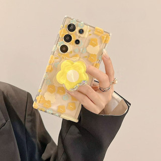 Ốp điện thoại hình hoa chống sốc cho Samsung s22 s22plus ultra Case Girly S23 S23Plus s23fe s24 s24plus s24ultra Ốp lưng