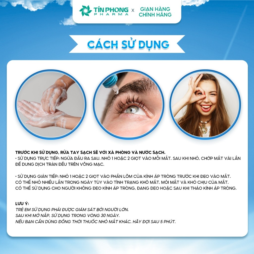 Ảnh Nước Mắt Nhân Tạo EyeFresh Hỗ Trợ Giảm Khô Mắt, Mỏi Mắt, Nhức Mắt Lọ 6ml 4