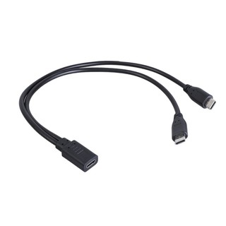 WU Loại C Nữ Sang Loại C Cáp Chia Nam Loại C Cáp Nguồn Sạc Nhiều Loại C Tiện Ích Từ 1 USB Sourc