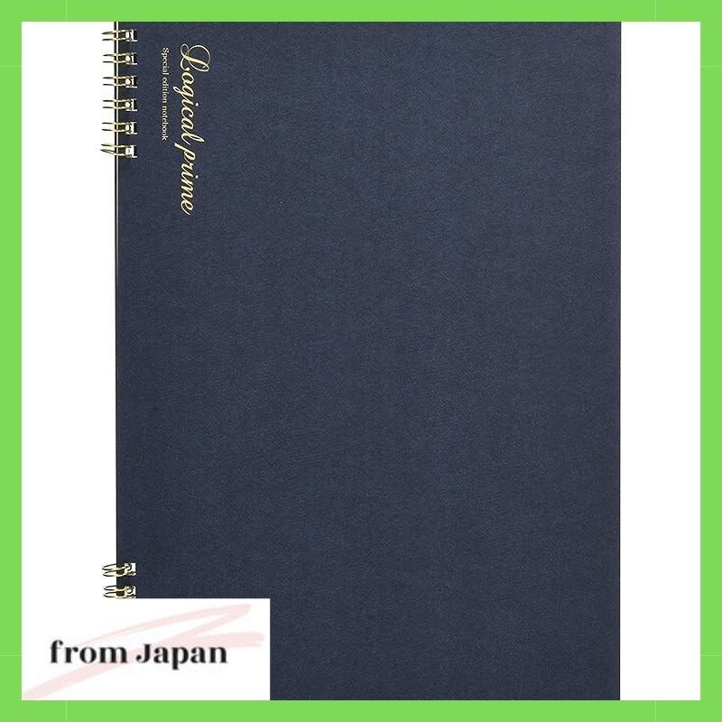 Nakabayashi Logical Prime Note W Ring Notebook B5 B Rule 65807 | Shopee ...