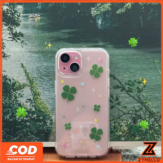 Ốp Lưng Cho OPPO V70 Y05 A6X A6 Reno 15F Reno 14F Reno 13F A6 PRO Reno 12 F A3 A5X A5 5G A3X A3Pro A5Pro Y04Y29 V70V60 V50 Ngôi Sao Tươi Bốn Lá Cỏ Ba Lá Điện Thoại TPU Chống Sốc Ca