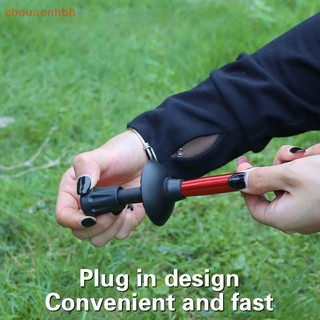 Cheehbh 6 Chiếc Đi Bộ Cực Bắc Âu Đi Bộ Gậy Leo Núi Thay Thế Alpenstock Trại Ngoài Trời Đi Bộ Đường Dài Bảo Vệ Đầu Cao Su VN