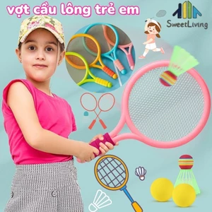 Bộ Vợt Thiếu Nhi Chống Trượt Tay,Đồ chơi ngoài trời,Vợt tennis cho trẻ em,Vợt cầu lông trẻ em