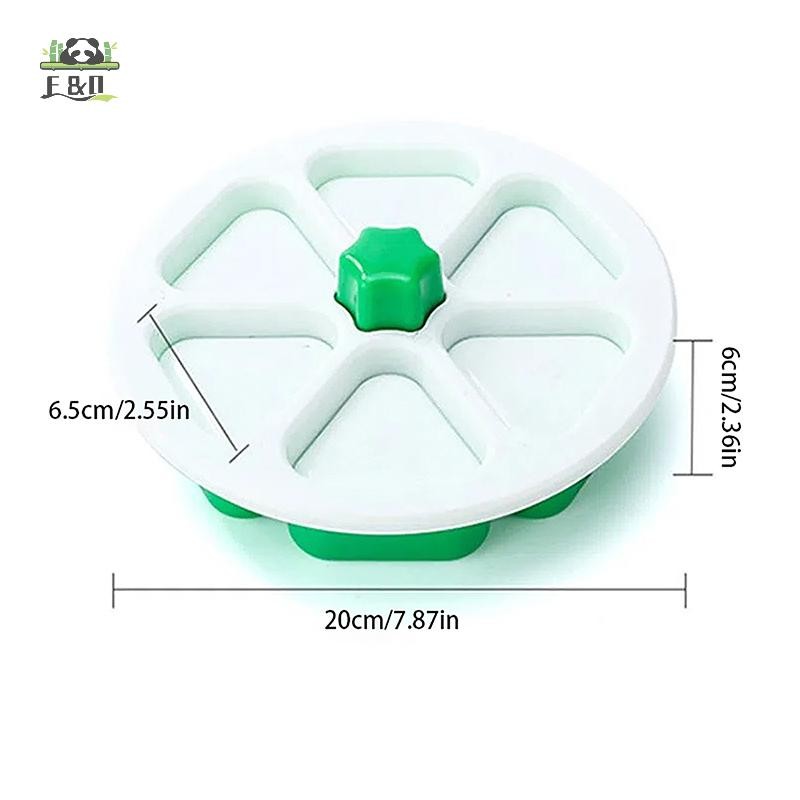 [SHNZDD] Máy Làm Cơm 6 Ngăn Mới Nhất Báo Chí Chống Dính DIY Nhựa Hình Tam Giác Khuôn Cơm Sushi Dụng Cụ Nhà Bếp Hộp Cơm Trưa EMKK