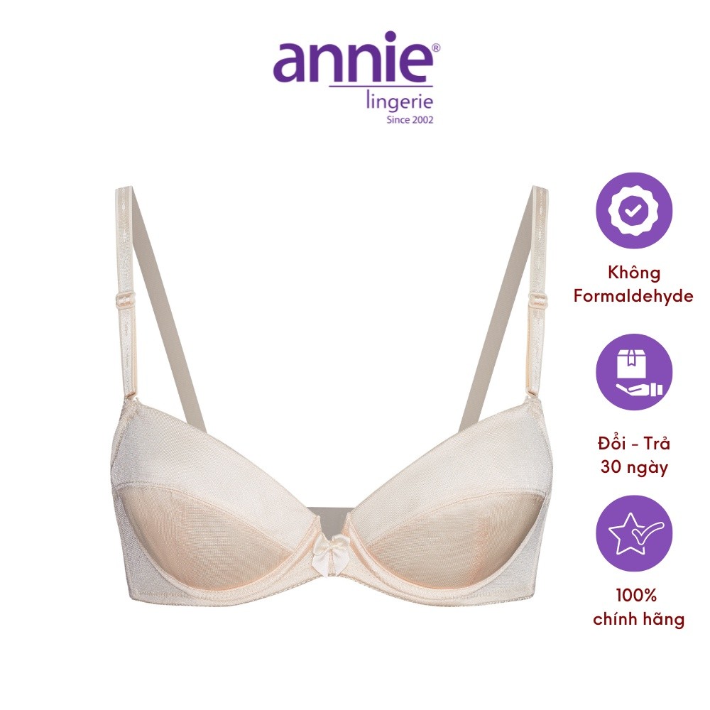 Áo Ngực Cao Cấp mút mỏng siêu nhẹ annie bra 3013, thoáng mát ôm trọn ngực, trơn phù hợp mặc đi học.