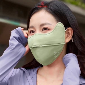 Khẩu trang nữ CARDINA chất icetext dáng tai thỏ ngăn UV lọc không khí 5KTI01