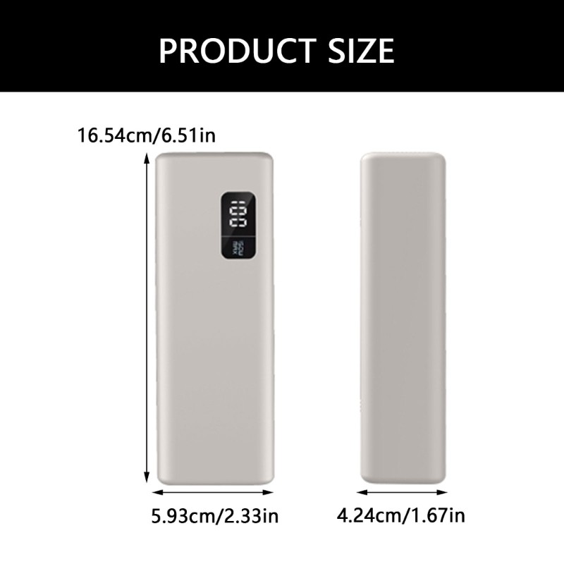 Ốp Silicon GODD Cho 15 20000mAh PB200P 150W Bảo Quản Du Lịch Bảo Vệ Chống Sốc Chống Trơn Trượt Bảo Vệ Co