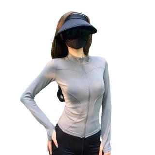 Áo Chống Nắng Nữ, Áo Khoác Chống Nắng chống tia cực tím UPF 50+ Chất Lụa Băng Mỏng Nhẹ Dễ Chịu Ôm Body