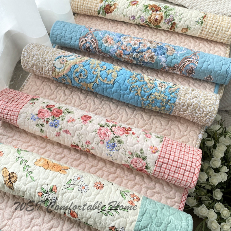 Thảm chống trượt bằng cotton nguyên chất cho nhà bếp và phòng tắm, thảm thấm hút dày cho lối vào, có thể giặt bằng máy