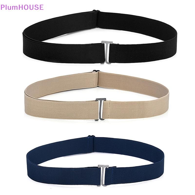 PlumHOUSE Vô Hình Khóa Thắt Lưng Nhựa Co Giãn Nam Nữ Có Thể Điều Chỉnh Thắt Lưng Thời Trang VN