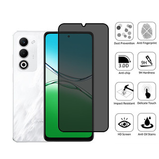 Kính cường lực chống gián điệp 2 trong 1 OPPO A5 Bảo vệ màn hình riêng tư cho OPPO A3 A5 Pro A5X A60 A79 A78 A58 A38 A18 4G 5G Phim bảo vệ kính + Phim ống kính máy ảnh