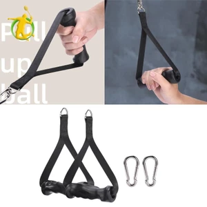 2x Tay cầm dây kháng lực Kẹp đính kèm để rèn luyện sức mạnh Tập luyện Yoga