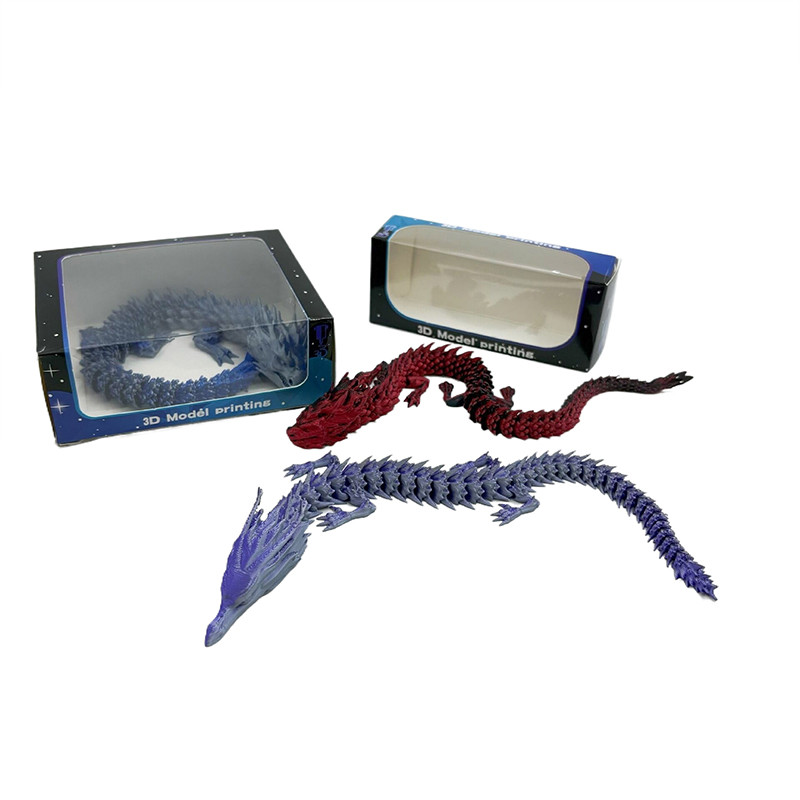 SRVN 3D In Hình Rồng Có Thể Xoay Được Rồng Khớp Phong Cách Phương Tây ...