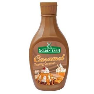 [Có sẵn] Sốt Topping Golden Farm chai nhựa 630g