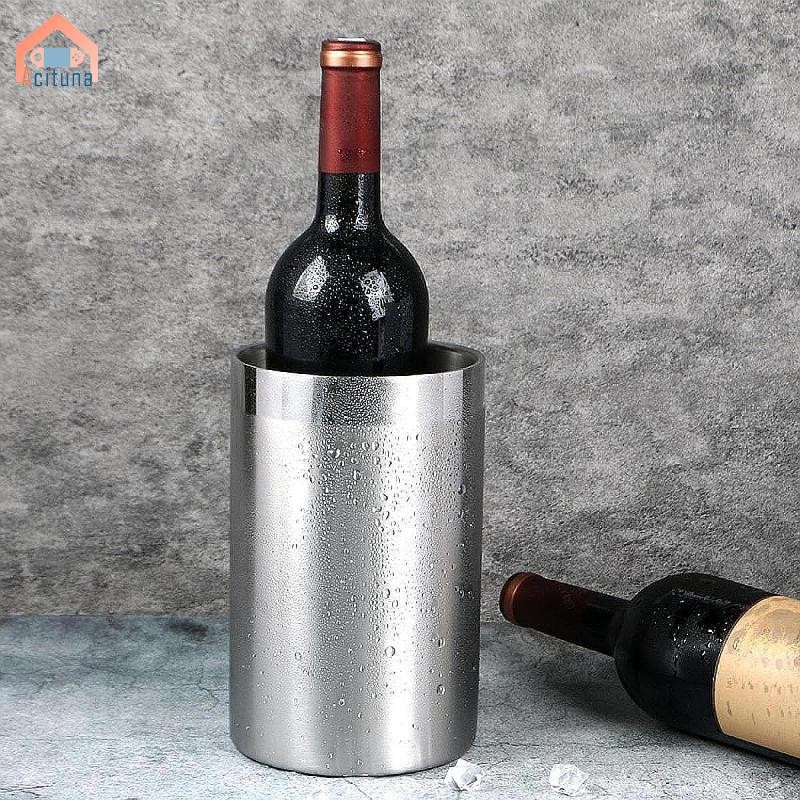 Xô Đá Bằng Thép Không Gỉ Lớn Thực Tế Champagne Xô Bia Đồ Uống Bồn Đá Cho Khách Sạn Bãi Biển Thanh Phụ Kiện