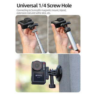 Dành Cho DJI Osmo Pocket 3 / Action 5 Pro Máy Ảnh Thể Thao 1 / 4 Bộ Chuyển Đổi Chân Máy Gopro / Insta360 Ace Pro / GO 3S Đế Góc Có Thể Điều Chỉnh
