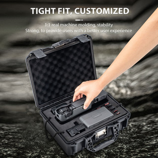 Dành Cho DJI Pocket 3 Khóa Mật Khẩu Đặc Biệt Hai Lớp Chống Cháy Nổ Hộp Bảo Quản Chống Thấm Nước DJI Pocket 3 Camera Phụ Kiện Hộp