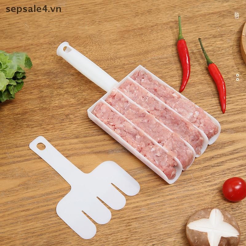 B&N  Bộ Dụng Cụ Làm Thịt Viên Nhà Bếp Cá Chiên Nướng Thịt Quả Bóng Làm Khuôn Thìa Dụng Cụ Thịt Nướng Lẩu Đậu Củ Cải Tiện Ích Nhà Bếp.