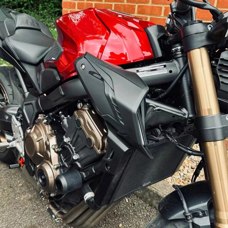Xe Máy Cánh Bảo Vệ Cho CB650R CB650R 2024 CB 650R 2018-2023 Gió Fairing Winglets Vây Viền Bao