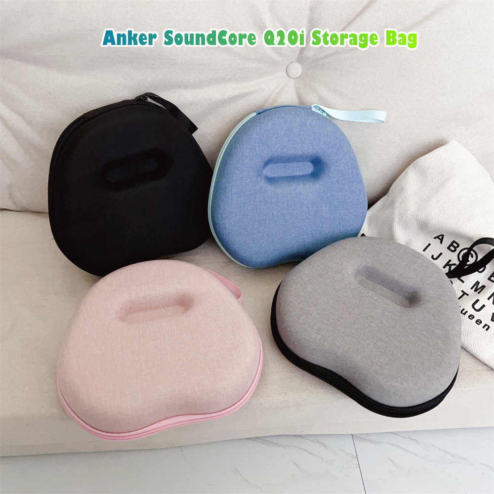 [Ngôi sao tương lai] Dành cho hộp đựng tai nghe Anker SoundCore Q20i Tai nghe màu hồng sáng tạo Túi đựng tai nghe Hộp đựng tai nghe EVA