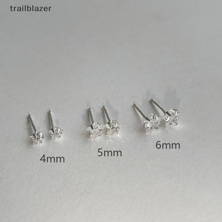 Trailblazer 1 Cặp Hợp Thời Trang Ngôi Sao Pha Lê Bông Tai Phong Cách Hàn Quốc Thẩm Mỹ Zircon Bông Tai Dành Cho Nữ Bé Gái Trang Sức Tai Thời Trang Mới