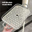 Khay trà 2 lớp vân kim cương trong suốt nhựa Acrylic, Khay úp ly cốc tay cầm ngọc trai sang trọng