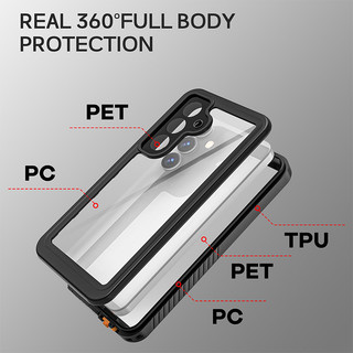 ốp lưng chống nước S26 ULTRA IP68 cho Samsung S25 Ultra S24 ốp lưng s25 fe S23 Plus Bảo vệ toàn diện Vỏ điện thoại lặn dưới nước