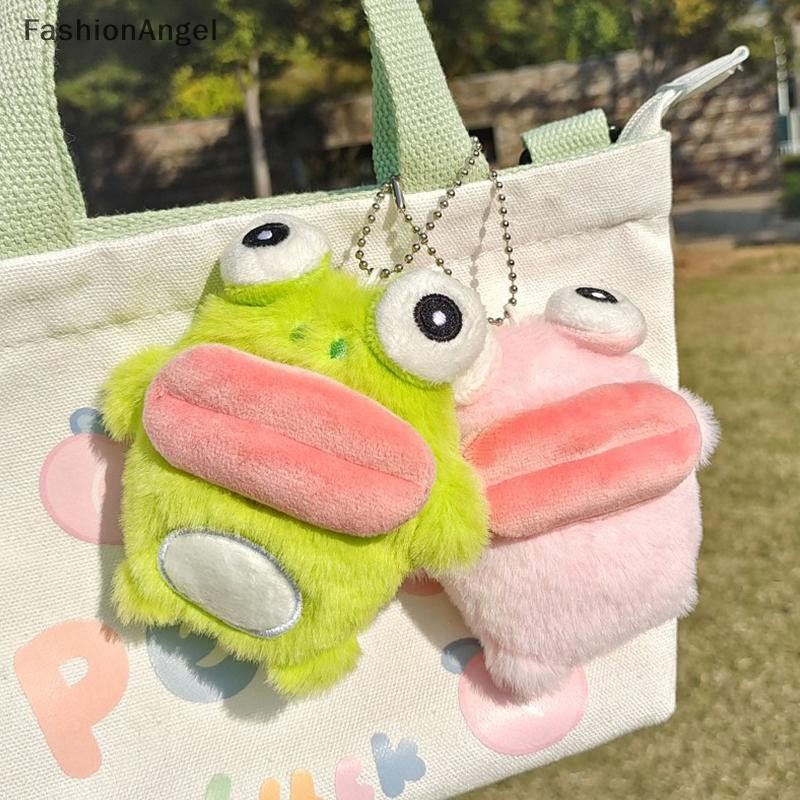 FashionAngel Xúc Xích Dễ Thương Miệng Ếch Hoạt Hình Sang Trọng Búp Bê Mặt Dây Chuyền Cặp Đôi Chìa Khóa Ba Lô Quyến Rũ Túi Xe Trang Trí Quà Tặng Giáng Sinh VN