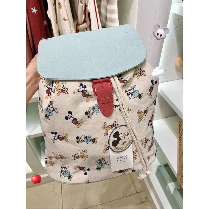Chuột Mickey Hoạt Hình Thời Trang Ba Lô Thường Ngày Dây Rút Dung Tích Lớn Ba Lô Phù Hợp