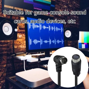 Cáp video BTM S Video Mini DIN 9Pin Nam sang Nữ để giám sát TV và máy chiếu