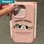 ibumpers Ốp Lưng IPhone Chó Con Hoạt Hình Dễ Thương Đơn Giản Cho IPhone 16 15 14 12 13 11 Pro Max IP 7 8 Plus X XS XR Ốp Điện Thoại Mỏng Silicon Mềm Da Họa Tiết