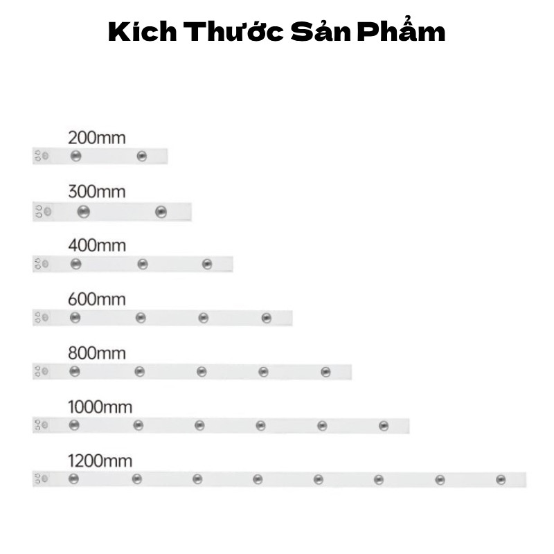 Đèn LED Trang Trí Điều Chỉnh Độ Sáng Đèn Cảm Biến Thông Minh Cơ Thể Người Đèn Thích Hợp Cho Tủ Quần Áo, Tủ Rượu