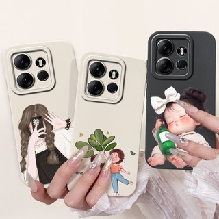 Ốp Mềm Cho Tecno Spark Go 2023 BF7n Vỏ Trái Tim Tình Yêu Dễ Thương Hoạt Hình Silicon Chống Sốc Ốp Lưng Cho Tecno Pop 7 Pop7 Pro BF7 Capa